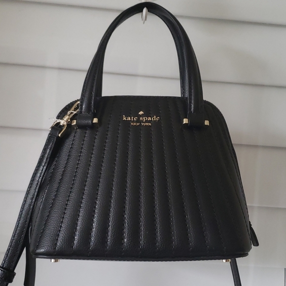 kate spade Handbags - New Kate Spade Black/Gold Satchel
